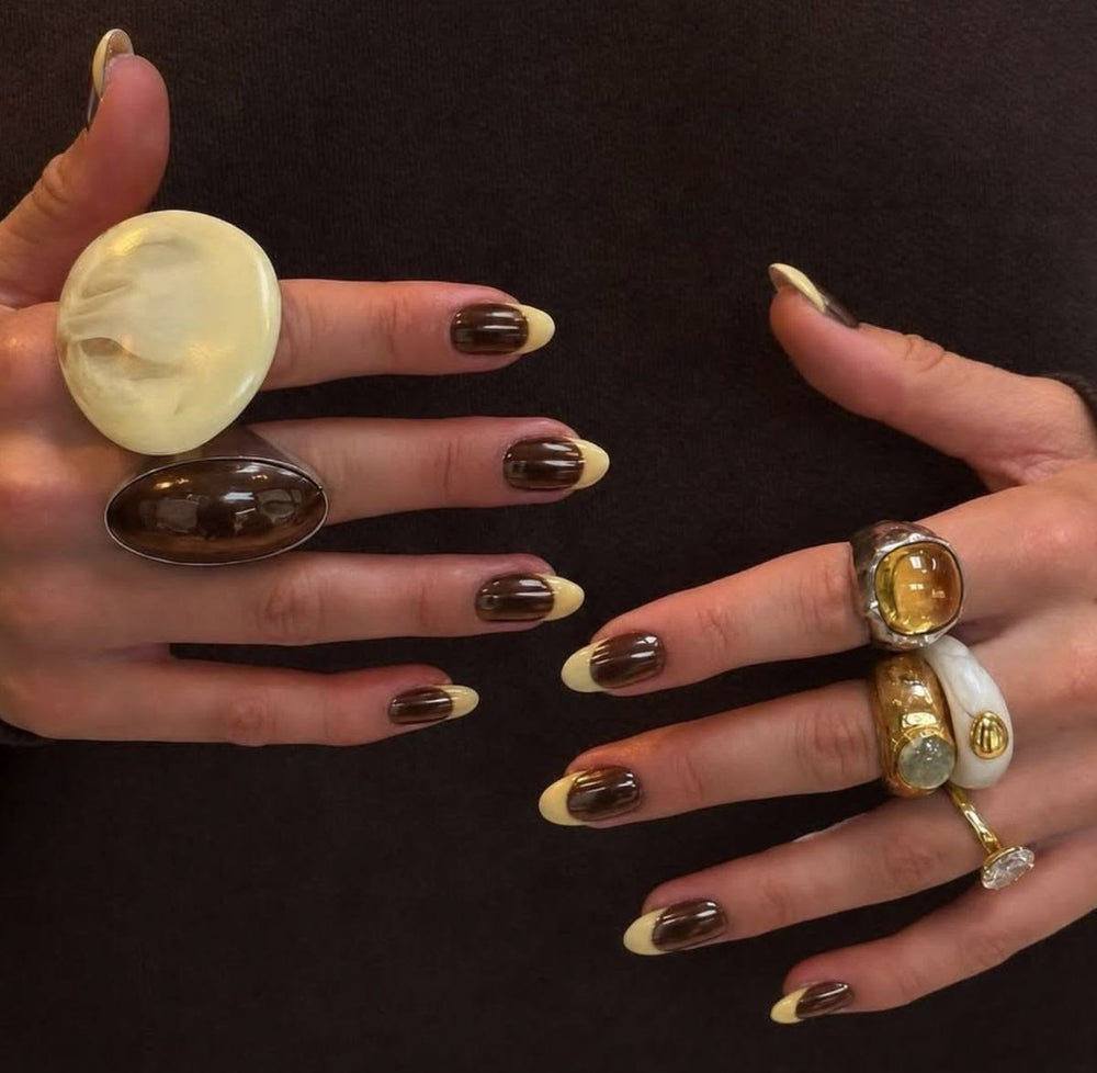 Mocha & Yellow