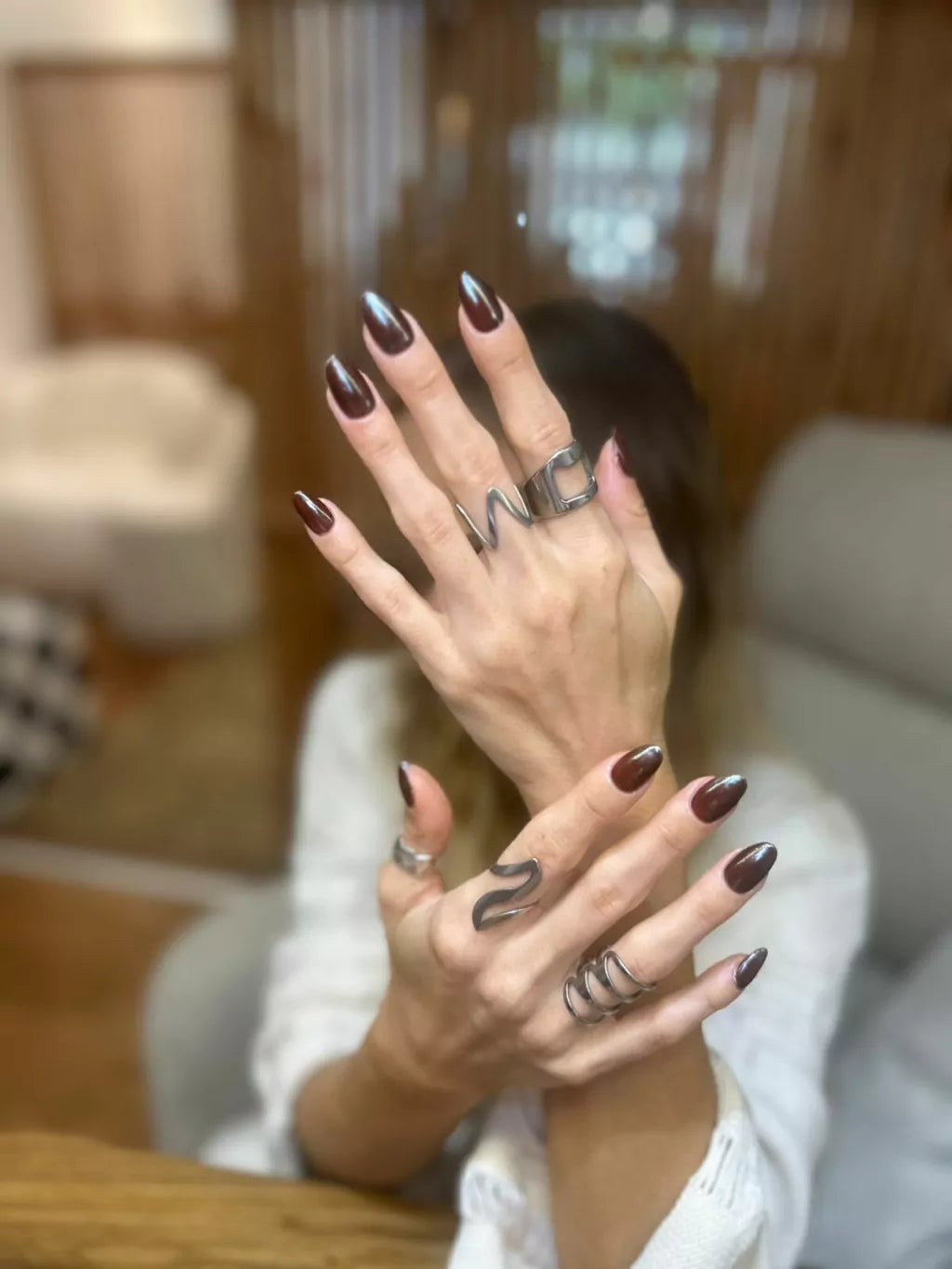 Mocha Glazed Nails (NEW NEW!) Custom